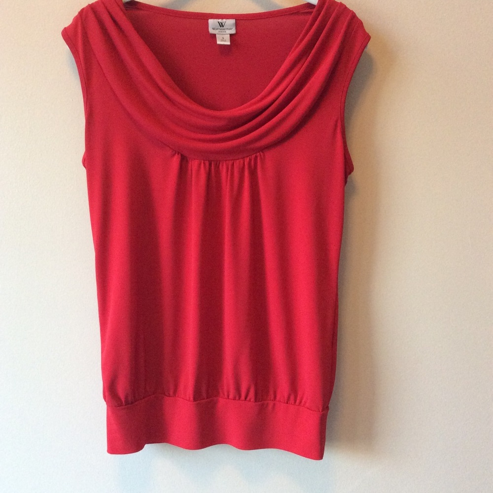 Worthington Red Stretch blouse